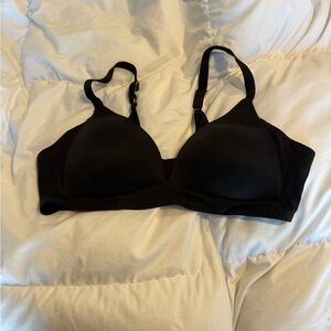 Aerie Real Good Sunnie wireless Black Bra